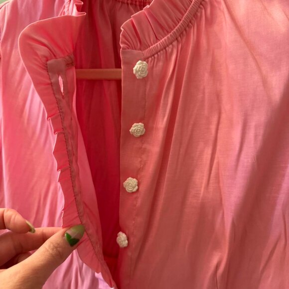 Poppy Angeloff size medium pink dress. Maybe tried on once like new rare! - Picture 4 of 8